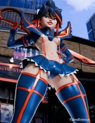 matoi ryuuko from kill la kill by cybrokrimson