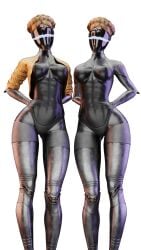 2girls 3d android android_girl ass atomic_heart ballerina big_breasts bottom_heavy breasts bubble_ass bubble_butt bust busty curvaceous curvy curvy_figure digital_media_(artwork) ekaterina_nechayeva faceless faceless_character faceless_female female female_focus focus_entertainment grey-skinned_female grey_body grey_skin gynoid hair hips hourglass_figure huge_ass huge_breasts humanoid large_breasts left_(atomic_heart) legalshotax3 legs machine mature mature_female metallic_body mundfish nishikt right_(atomic_heart) robot robot_girl robot_humanoid russian russian_girl soviet soviet_union the_twins_(atomic_heart) thick thick_ass thick_hips thick_legs thick_thighs thighs top_heavy twins voluptuous voluptuous_female waist wide_hips