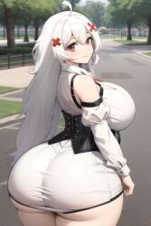 1girls ai_generated ass ass_bigger_than_head big_ass big_breasts big_butt breasts busty cojonudo daidouji_(artist) darkraimola_girlfriend dat_ass erispheria goddess hourglass_figure legs lo_que_darkraimola_se_perdio_por_huevon looking_at_viewer looking_back mujer_cojonuda que_bien_come_darkraimola red_eyes thick_ass thick_legs thick_thighs twitch virtual_youtuber voluptuous voluptuous_female vtuber white_hair wide_hips youtube youtube_hispanic