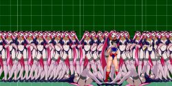 1boy 37girls 78_(tky8) bishoujo_senshi_sailor_moon clones clothing crossdressing crossdressing_male female femboy girly male medium_breasts otoko_no_ko procyon_(78) sailor_ojou smooth_skin stockings