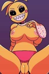 toy chica (fnaf) from five nights at freddy's by dangerlicks