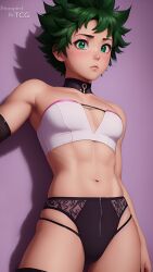deku from my hero academia by thechronicgamer