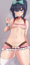 after_sex breasts cum cum_in_pussy kunihiro_hajime mistynight navel nipples small_breasts