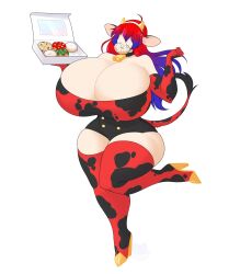 big_ass big_breasts breasts_bigger_than_head clothed female female_only glaze_(vtuber) no_bra virtual_youtuber