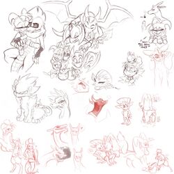 artist_request ass balls breasts charizard dragon egg haxorus houndoom houndour hydreigon lopunny lucario luxray nightfury nintendo penis pokemon pokemon_(species) scrafty scraggy tail weavile