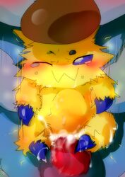 1girls color crying cum cum_in_pussy cum_inside female feral interspecies joltik large_insertion male multi_eye oshawott otter penis pokemon pokemon_(species) pushing sex size_difference spider stomach_bulge straight tear vaginal_penetration wink