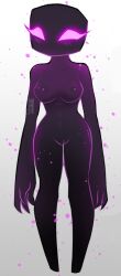 enderman from minecraft by vruzzt