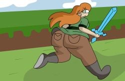 Alex (Minecraft) Rule 34 Image