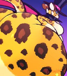 anthro atsuinekowo big_ass big_breasts big_butt breasts bubble_butt clawroline furry huge_ass kirby_(series)