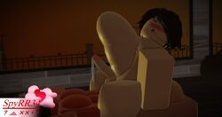 2boys 3d gay hyper_penis male penis roblox robloxian source_request spyrr34 stomach_bulge tagme