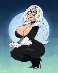 black cat (marvel) from marvel by zrfurious
