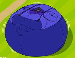 big_breasts blueberry_inflation breasts female hastagaspacho spherical_inflation sunken_head sunken_limbs