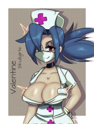 female ritsuowo_ skullgirls tagme valentine_(skullgirls)