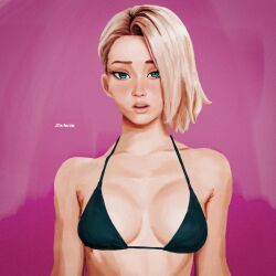 gwen stacy from marvel by zil a cien