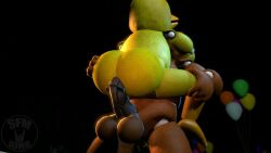 3d animated animatronic ass ass_slap balloons balls big_ass big_balls big_penis bubble_butt carrying_partner chica_(fnaf) chica_(fnaf1) chica_(fnaf_1) cowgirl_position dirty_talk duck_girl female five_nights_at_freddy's freddy_(fnaf) multiple_positions rough_sex sex sfm_king slap sound tagme video yellow_skin