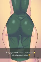 1boy 1girls 2023 anthro anthro_on_human ass bulma bulma_(dragon_ball) bulma_briefs caption cicadahh cleavage clothed clothing curvy curvy_female curvy_figure dat_ass date dragon_ball dragon_ball_super dress earrings female highres hip_dips hourglass_figure huge_ass imminent_sex instagram large_ass light-skinned_female light_skin lipstick male milf oolong pale-skinned_female pale_skin pig see-through see-through_clothing selfie snapchat straight text