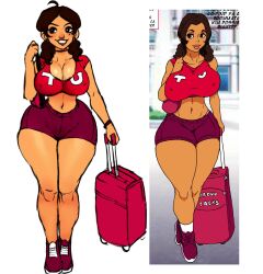 1girls aged_up athletic athletic_female big_ass big_breasts breasts brown-skinned_female brown_body brown_skin busty cleavage curvaceous curvy curvy_figure dark-skinned_female dark_skin digital_drawing_(artwork) digital_media_(artwork) disney eyebrows eyelashes eyes female female_focus female_only fit fit_female hair hips hourglass_figure huge_breasts human jay-marvel large_ass large_breasts legs lips mature mature_female penny_proud redraw slim slim_figure slim_waist the_proud_family the_proud_family:_louder_and_prouder thick thick_hips thick_legs thick_thighs thighs toon_university upper_body voluptuous waist wide_hips