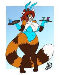 big_breasts breasts female furry lunarspy thick_thighs wide_hips