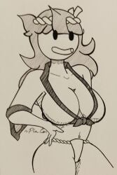 fundoshi jaiden jaiden_animations japanese_clothes plasticcollector sole_female solo_female youtube youtuber