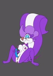 animated animated_png anthro female fifi_la_fume mammal mephitid purple_fur skunk solo tiny_toon_adventures warner_brothers