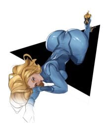 1girls ass ass_up big_ass big_butt bimbo blonde_hair bodysuit bubble_ass bubble_butt dat_ass enormous_ass enormous_butt female female_only huge_ass light-skinned_female light_skin long_hair lying massive_ass massive_butt metroid nintendo pose samus_aran simple_background sketch skin_tight solo solo_female solo_focus thatmfdiego tight_clothing tight_fit zero_suit_samus