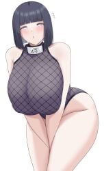 1girls big_breasts boruto:_naruto_next_generations breasts busty curvaceous curvy curvy_body curvy_female curvy_figure female fishnets huge_breasts hyuuga_hinata konohagakure_symbol large_breasts milf milkman29 mother naruto plump thick_thighs thighs voluptuous