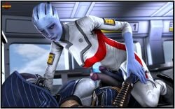 2futas 3d asari asari_futanari big_penis blue-skinned_futanari blue_skin clothed_sex cowgirl_position frottage frotting futa_on_futa futa_on_top futa_only futanari handholding helmet humanoid humanoid_on_humanoid interspecies liara_t'soni looking_down mask masked mass_effect penises_touching quarian quarian_futanari sfm snafusevsix source_filmmaker uncut unseen_futa_face