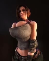 1girls 3d 3d_animation alternate_breast_size animated big_breasts bouncing_breasts breasts breasts_bigger_than_head bulletstorm clothed clothed_female electronic_arts epic_games female female_only female_solo gigantic_breasts gloves hips huge_breasts human human_female human_only large_breasts longer_than_30_seconds looking_at_viewer midriff midriff_baring_shirt people_can_fly solo solo_female sound tagme thick_thighs thighs trishka_novak vaako vertical_video video virt-a-mate virtamate wide_hips