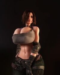 1girls 3d 3d_animation alternate_breast_size animated big_breasts bouncing_breasts breasts breasts_bigger_than_head bulletstorm clothed clothed_female electronic_arts epic_games female female_only female_solo gigantic_breasts gloves hips huge_breasts human human_female human_only large_breasts longer_than_30_seconds looking_at_viewer midriff midriff_baring_shirt no_sound people_can_fly solo solo_female tagme thick_thighs thighs trishka_novak vaako vertical_video video virt-a-mate virtamate wide_hips