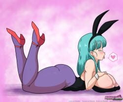 bulma from dragon ball by riffsandskulls