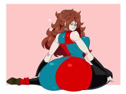 1girls android_21 ass behemaid big_ass big_butt bubble_ass bubble_butt dragon_ball dragon_ball_fighterz fat_ass fat_butt huge_ass huge_butt thick_ass vomi_(dragon_ball) yeehawt0wn