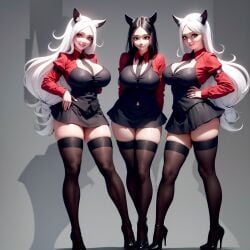 cerberus (helltaker) from helltaker by peter-pumpkineater69