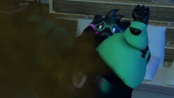 3d anus balls big_butt chubby deltarune embarrased fart goat male_focus male_only monster mrrainbow overweight penis puffy_anus ralsei solo_male source_filmmaker tagme thighhighs undertale_(series)