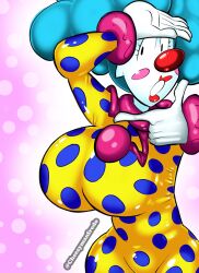 big_breasts breasts clown clown_girl creamypastatc female huge_breasts large_breasts original solo tagme