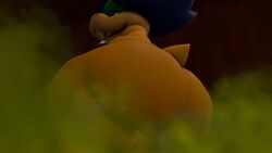 3d ass chubby fart fat gassy koopaling ludwig_von_koopa mario_(series) mrrainbow nintendo source_filmmaker tagme