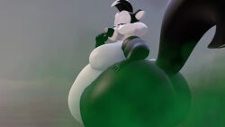 3d chubby fart fat looney_tunes moobs mrrainbow overweight pepe_le_pew skunk source_filmmaker tagme