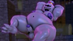 belly belly_button big_butt chubby dick fat ghost king_boo luigi's_mansion mario_(series) moobs mrrainbow nintendo penis source_filmmaker tagme