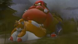 3d anal chubby cum fart fat knuckles_the_echidna moobs mrrainbow overweight sega sonic_(series) sonic_the_hedgehog source_filmmaker tagme tails