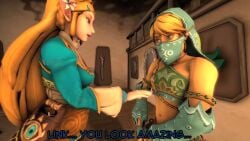 3d anal_vore animated big_belly big_breasts blonde_hair breath_of_the_wild digestion female heymanand_(artist) humanoid hylian link_(breath_of_the_wild) male masturbation pale_skin princess_zelda sex sound tagme the_legend_of_zelda video vore vore_sex zelda_(breath_of_the_wild)