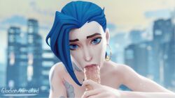 arcane jinx from arcane by gladionanimated
