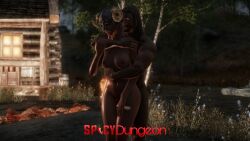 3d boobs nord nordic skyrim spicydungeon straight_sex thigh_sex