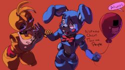 toy bonnie (fnaf) from five nights at freddy's by bassbyron