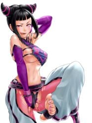 1girls alpha_channel baggy_pants bare_shoulders barefoot belt black_hair breasts capcom elbow_gloves feet female female_only fingerless_gloves for_sticker_use gloves grin hand_in_panties human juri_han licking_lips masturbation midriff nail_polish navel nipple_slip nipples panties png purple purple_eyes purple_nails pussy_juice red_eyes saliva short_hair sideboob smile soles solo sticker_template street_fighter street_fighter_iv super_street_fighter_iv toeless_socks toenail_polish toes tongue touzai transparent_background transparent_png underboob underwear