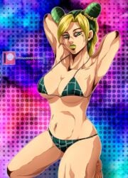 jolyne kujo from jojo's bizarre adventure by bybrandon88
