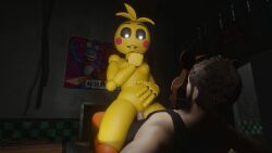 1boy 1boy1girl 1girls 3d animated animatronic anthro breasts cowgirl_position duo female female_penetrated five_nights_at_freddy's five_nights_at_freddy's_2 hpoko laugh lovetaste_chica male male/female male_penetrating male_penetrating_female mp4 naked nipples nude penis penis_in_pussy pussy riding robot robot_girl sex short_playtime shorter_than_30_seconds small_breasts sound straight toy_chica_(fnaf) toy_chica_(love_taste) vaginal_penetration video video_games