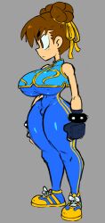 bodysuit capcom chinese_clothes chun-li clothed clothes female_only jellot street_fighter street_fighter_alpha