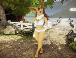 big_breasts breasts eeveelution female furryvne ivee_rose mobiusscarf pokémon_(species) pokemon thick_thighs wide_hips