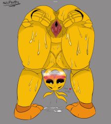 toy chica (fnaf) from five nights at freddy's by skullnomas