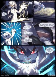 absol anthro breasts comic mega_absol mega_evolution pokemon pokemon_(species) rilex_lenov sweet_dreams(comic)