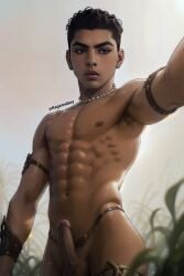 abs actor ai_generated biceps black_panther:_wakanda_forever boner celebrity erect_penis erection hard_on hispanic hispanic_male in_character kagemaboy latino male male_only manuel_chavez marvel marvel_cinematic_universe muscles muscular muscular_male namor pecs smooth_chest smooth_skin teen_boy